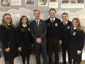 Norm with State FFA Officers