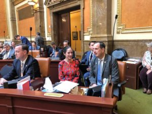 Norm with Ann Williamson on the House Floor