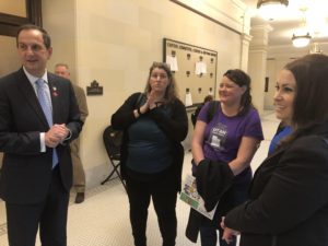 Diabetes Moms at the Capitol