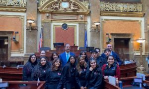 Rep. Thurston Hosts Latinos in Action in the House Chamber