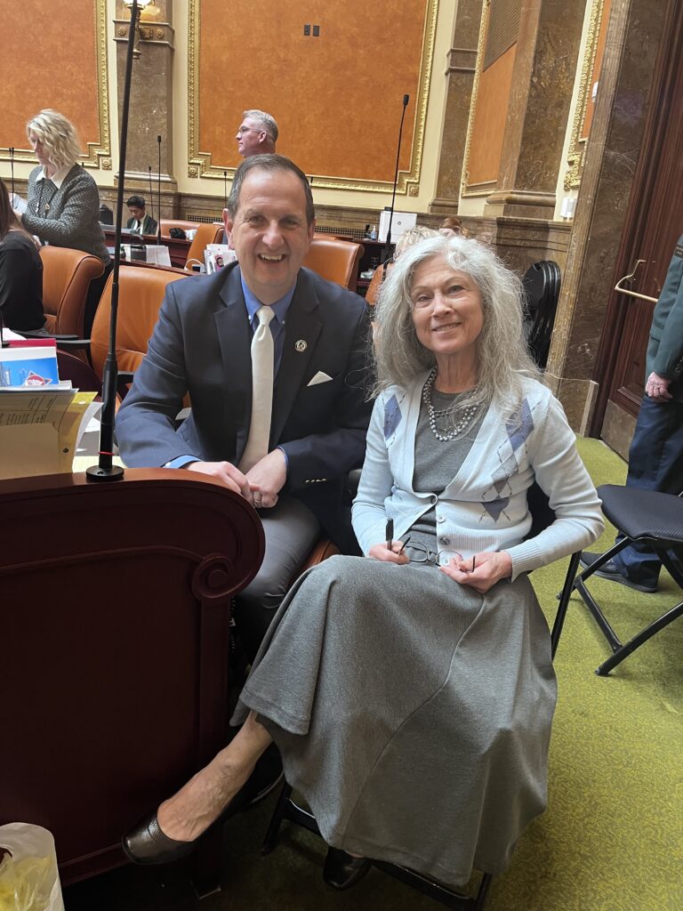 Rep. Thurston and Deborah Taylor