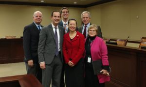 Supporters of HB155 & Highway Safety after presentation