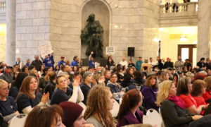 Visitors to the Capitol