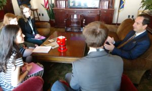 Meet with OUTRAGE Students
