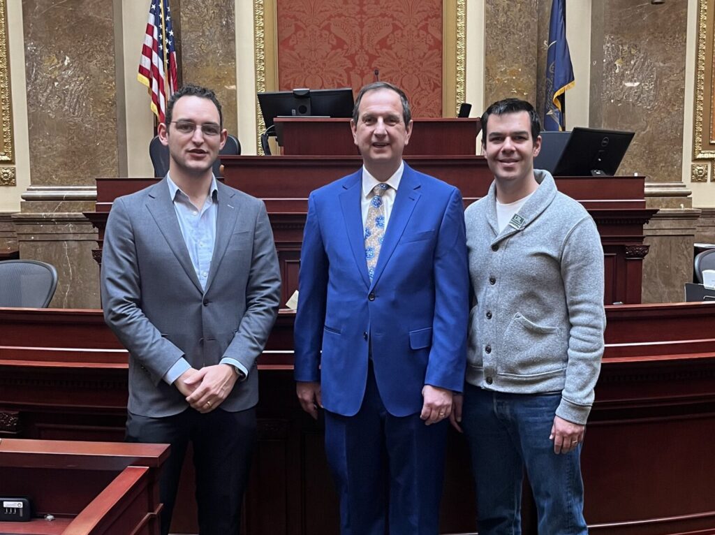 Rep. Thurston with Guests from UTL